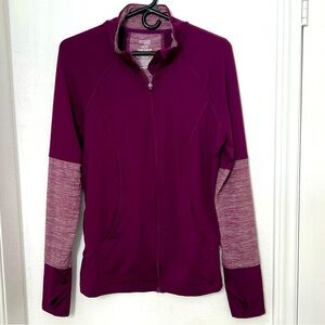 Danskin Now Women's Lightweight Zipper Front Closure Jacket, Two Front Pockets,